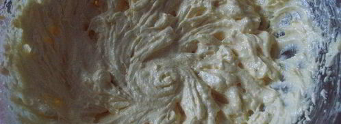 апельсиново-маковый рулет с кремом из маскарпоне. Шаг 3