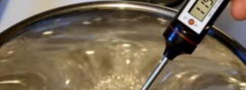 белково-заварной крем для торта. Шаг 5