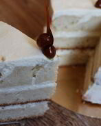 Бисквит с творожно-сливочным кремом