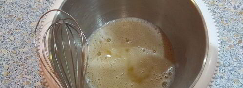 бисквит с творожно-сливочным кремом. Шаг 3