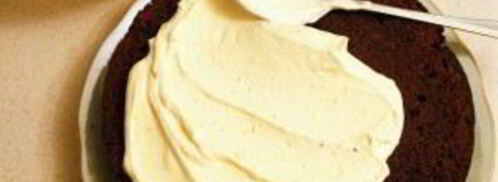 бисквит с творожным кремом. Шаг 11