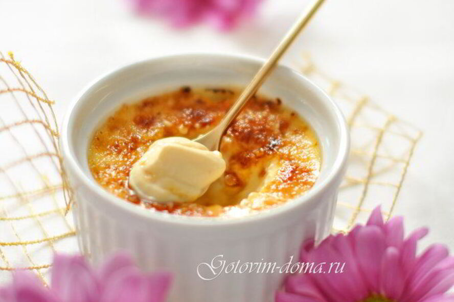 Рецепт десерта крем-брюле