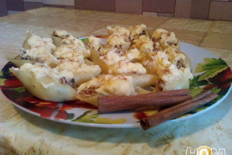 Рецепт десертных ракушек с кремом