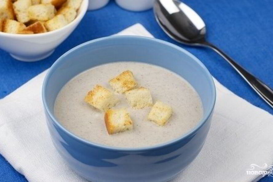 Рецепт грибного крема