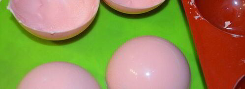 клубничные шоколадные шары с лимонным кремом. Шаг 9