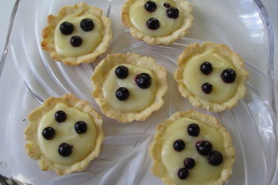 Рецепт корзиночек с заварным кремом