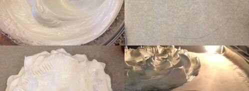 павлова с клубникой и заварным кремом. Шаг 3