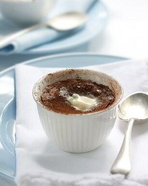 Печеный шоколадный крем