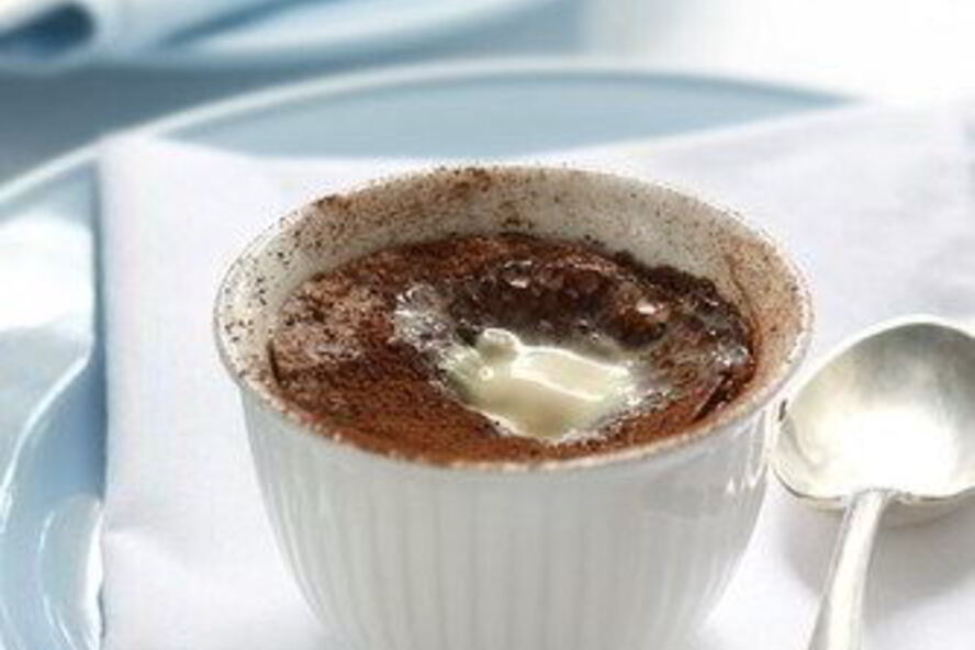 Рецепт печеного шоколадного крема