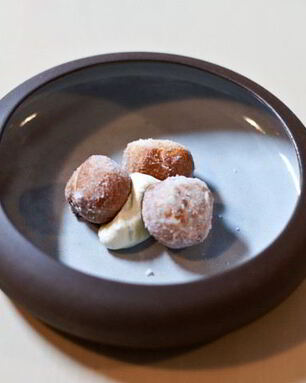 Пончики с ванильным кремом