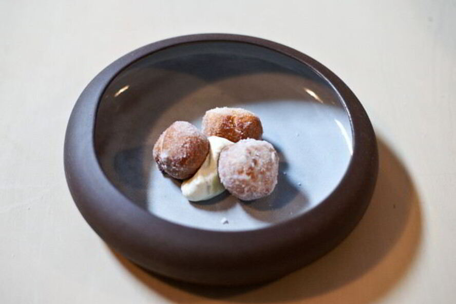 Рецепт пончиков с ванильным кремом