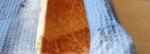 рулет бисквитный с творожным кремом. Шаг 5