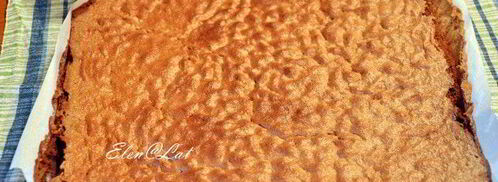 шоколадный рулет с кокосовым кремом. Шаг 4