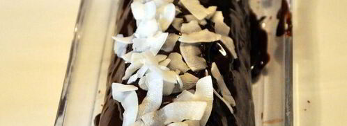 шоколадный рулет с кокосовым кремом. Шаг 10