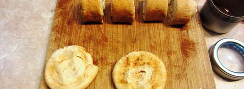 слоеные корзиночки с кремом и карамелью. Шаг 6