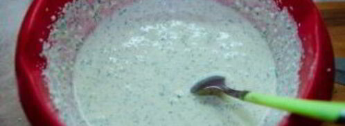 творожный крем с зеленью. Шаг 5