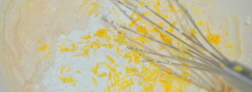 запеченный крем из ряженки с сочной начинкой и под штрейзелем. Шаг 3