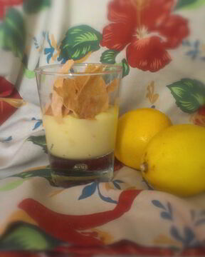 Заварной лимонный крем