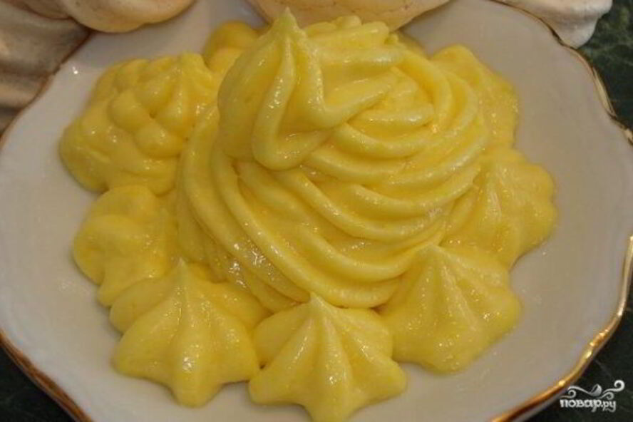 Рецепт заварного сливочного крема