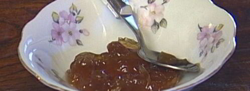 горгонзола с хлебом, медом и мармеладом. Шаг 5