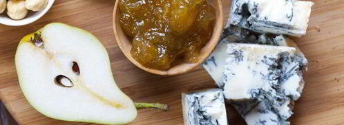 горгонзола с хлебом, медом и мармеладом. Шаг 7