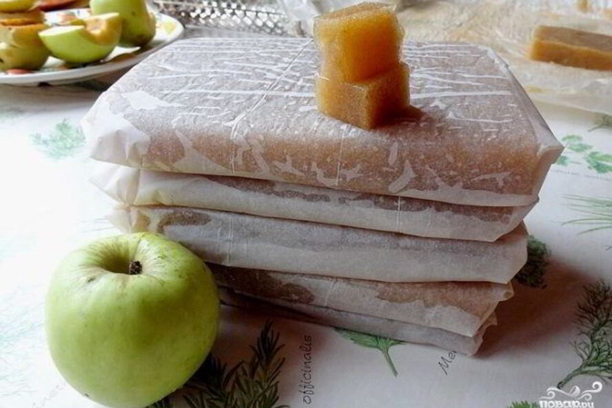 Рецепт мармелада натурального яблочного