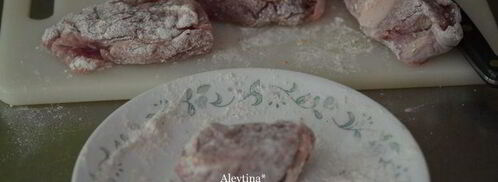 свиные медальоны с мармеладным джемом. Шаг 3