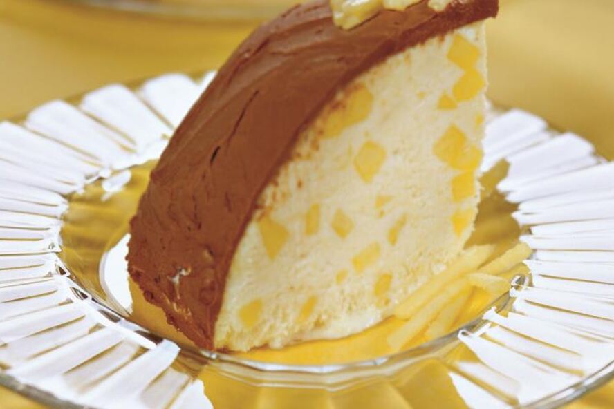 Рецепт ананасового торта-мороженого