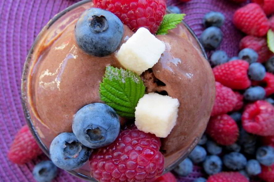 Рецепт бананового мороженого