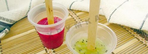 домашние мороженое фруктовый лед в блендере. Шаг 10