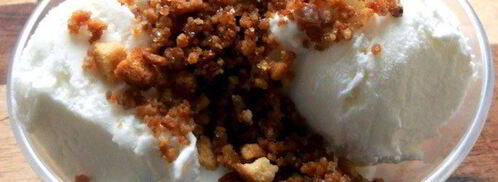 хрустящая пряничная крошка для мороженого. Шаг 6