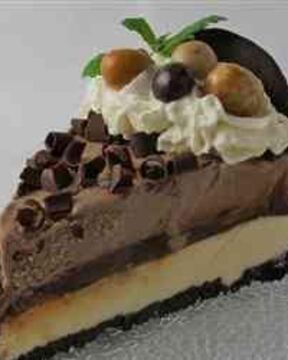 Кофейный торт-мороженое