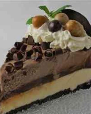 Кофейный торт-мороженое