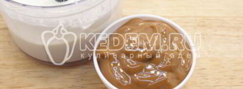 новогодний десерт-мороженое крем-брюле. Шаг 3