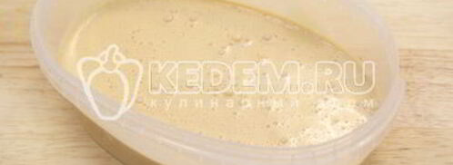 новогодний десерт-мороженое крем-брюле. Шаг 4