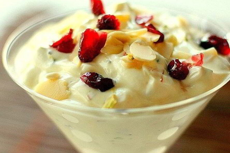 Рецепт сливочного пломбира с цукатами