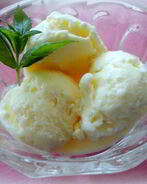 Ванильное мороженое