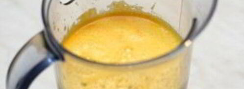 апельсиновое желе с шоколадным муссом. Шаг 3