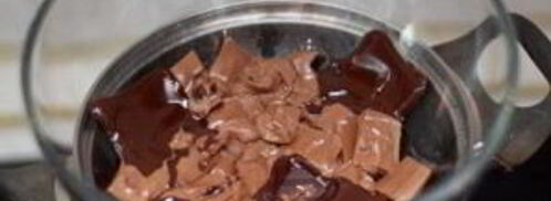 апельсиновое желе с шоколадным муссом. Шаг 5