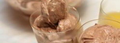 апельсиновое желе с шоколадным муссом. Шаг 7