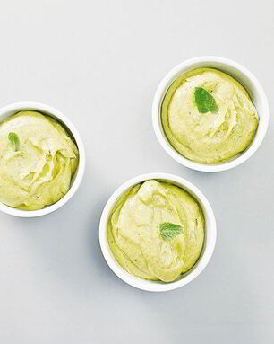 Фисташковый мусс с авокадо