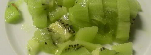 йогуртово-клубничный мусс с киви. Шаг 9