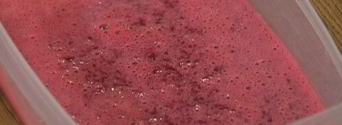 йогуртовый мусс с гранитой. Шаг 7