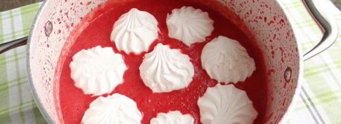 клубнично-зефирный мусс. Шаг 8