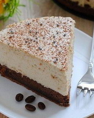 Кофейный торт-мусс по-домашнему