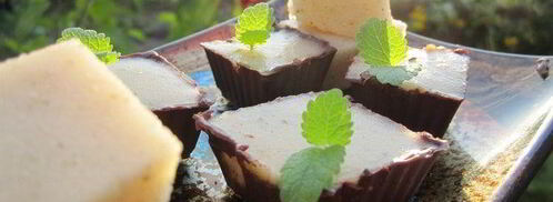 конфеты с грушово-мятным муссом. Шаг 4