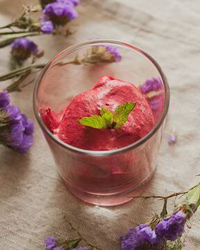 Мусс из черной смородины