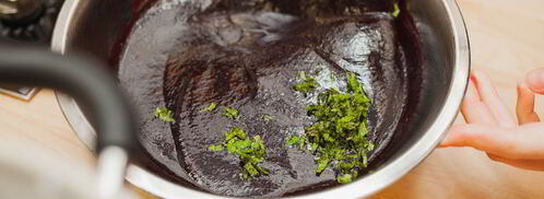 мусс из черной смородины. Шаг 5