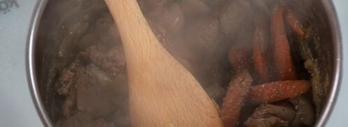 мусс из куриной печенки с икрой из морса. Шаг 3