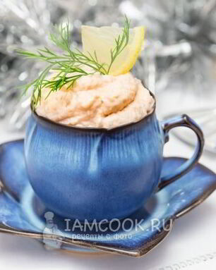 Мусс из слабосоленой семги